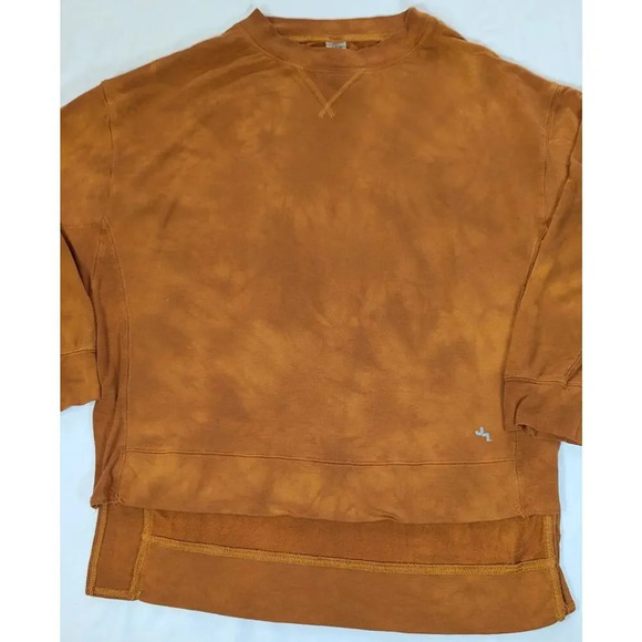 JoyLab Tops - JoyLab Orange Tie Dye Size Small Women's Cozy Long Sleeve Sweatshirt -